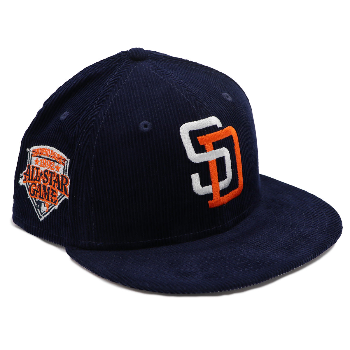 San Diego Padres New Era Cooperstown Corduroy 59FIFTY Fitted Hat