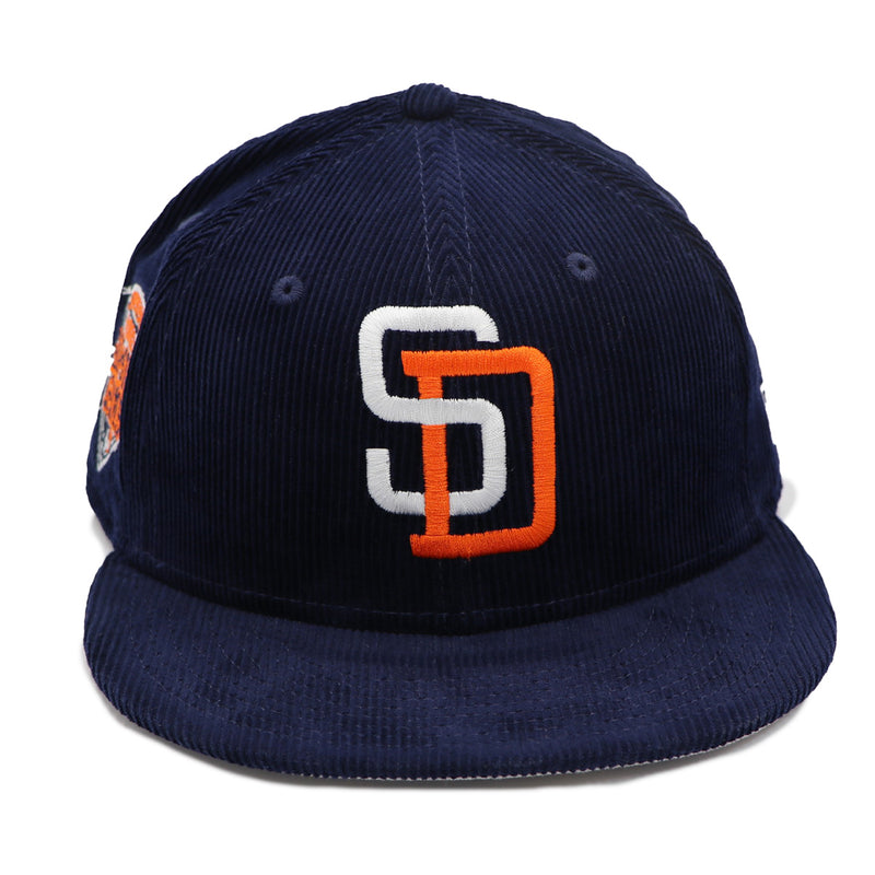 NewEra 59Fifty San Diego Padres Corduroy Navy Fitted Hat