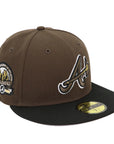 59FIFTY Atlanta Braves Walnut Metallic Gold Fitted Cap