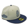NewEra 59Fifty Seattle Mariners 2-Tone Chrome/Grey Blue Fitted Hat