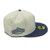 NewEra 59Fifty Seattle Mariners 2-Tone Chrome/Grey Blue Fitted Hat