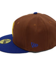 NewEra 59Fifty Seattle Mariners Harvest 2-Tone Brown/Blue Fitted Hat