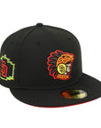 Padres Aztec Warrior Black 59FIFTY Cap