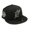 NewEra 59Fifty Florida Marlines Black Fitted Hat