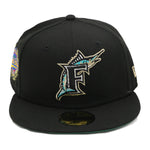 NewEra 59Fifty Florida Marlines Black Fitted Hat