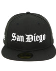 59FIFTY San Diego Padres Old English Fitted Cap
