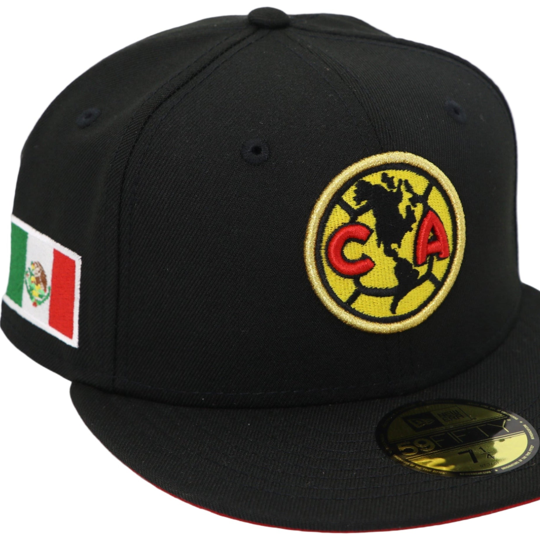Club América x Mexico Flag New Era 59FIFTY Fitted Hat – Black