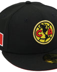 Club América x Mexico Flag New Era 59FIFTY Fitted Hat – Black