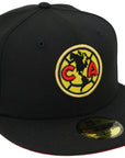 Club América x Mexico Flag New Era 59FIFTY Fitted Hat – Black