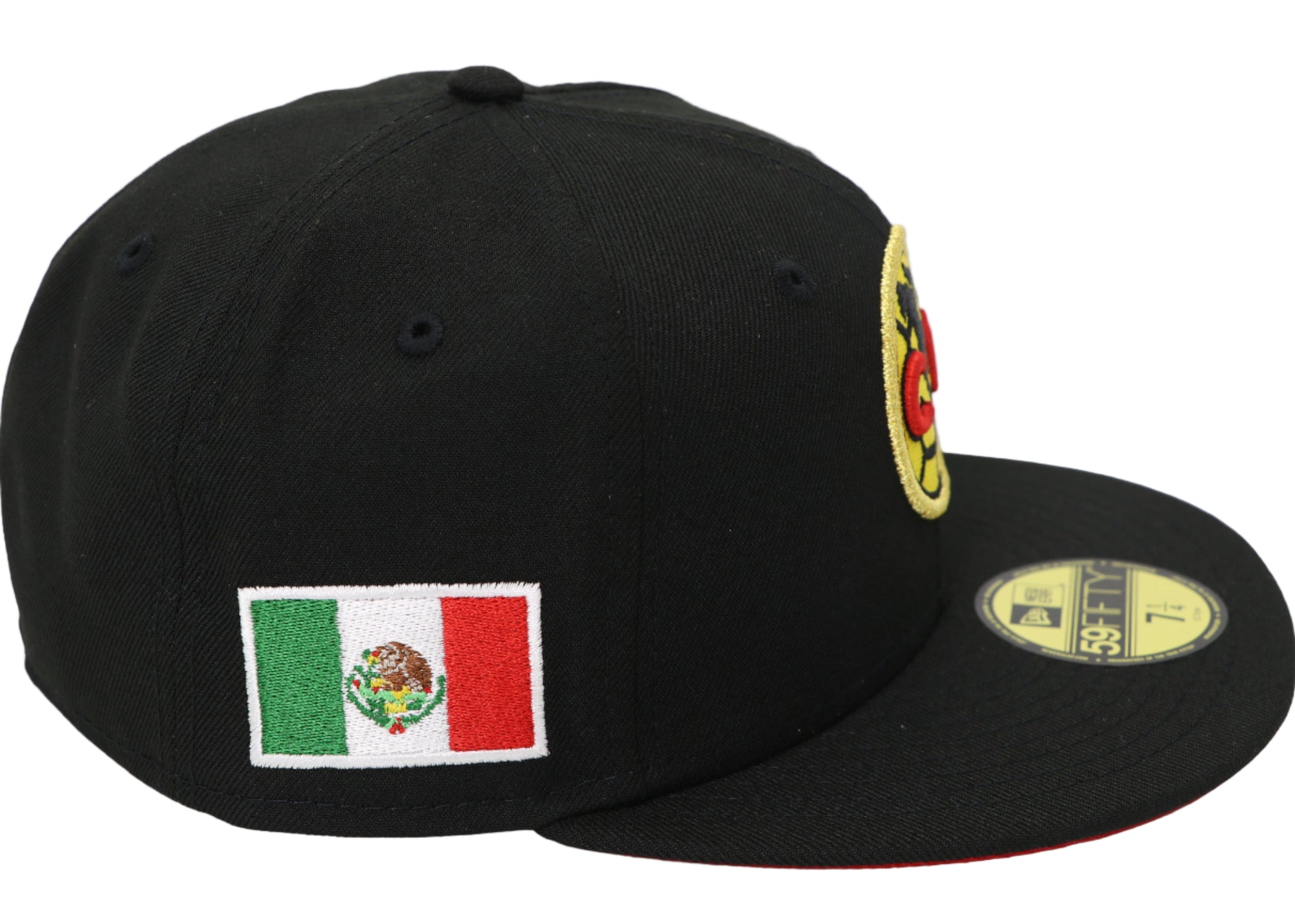 Club América x Mexico Flag New Era 59FIFTY Fitted Hat – Black