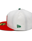 NewEra 59Fifty San Diego Padres 2-Tone Chrome/Red Fitted Hat