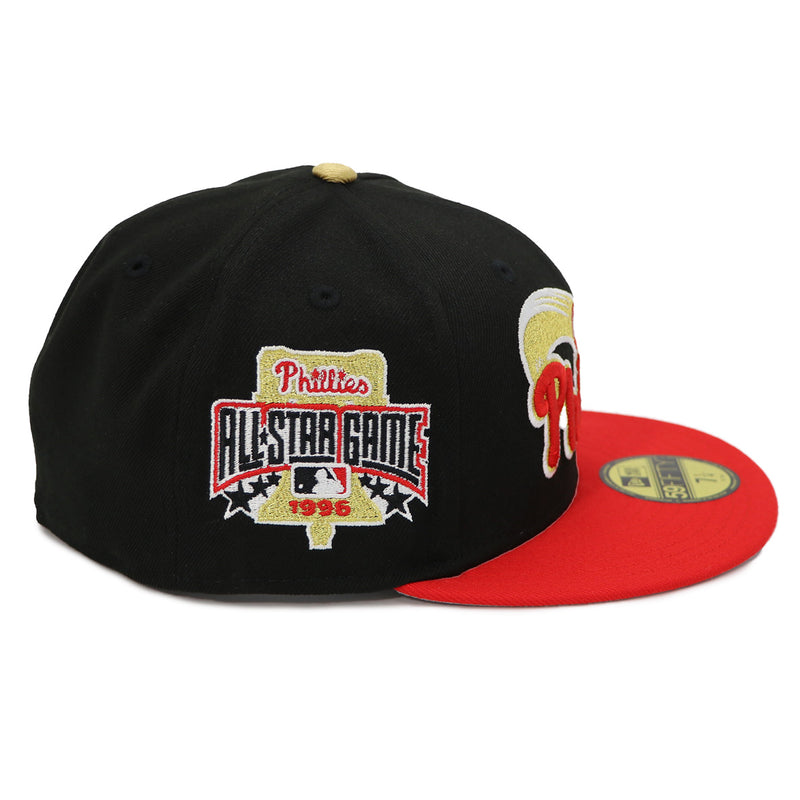 NewEra 59Fifty Philadelphia Phillies ASG 96 2-Tone Black/Red Fitted Hat