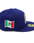 Mexico NewEra 59Fifty WBC 2-Tone Blue Fitted Hat