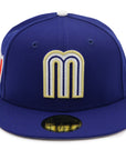 Mexico NewEra 59Fifty WBC 2-Tone Blue Fitted Hat