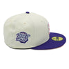 NewEra 59Fifty Padres Chrome/Purple