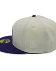 NewEra 59Fifty Padres Chrome/Purple