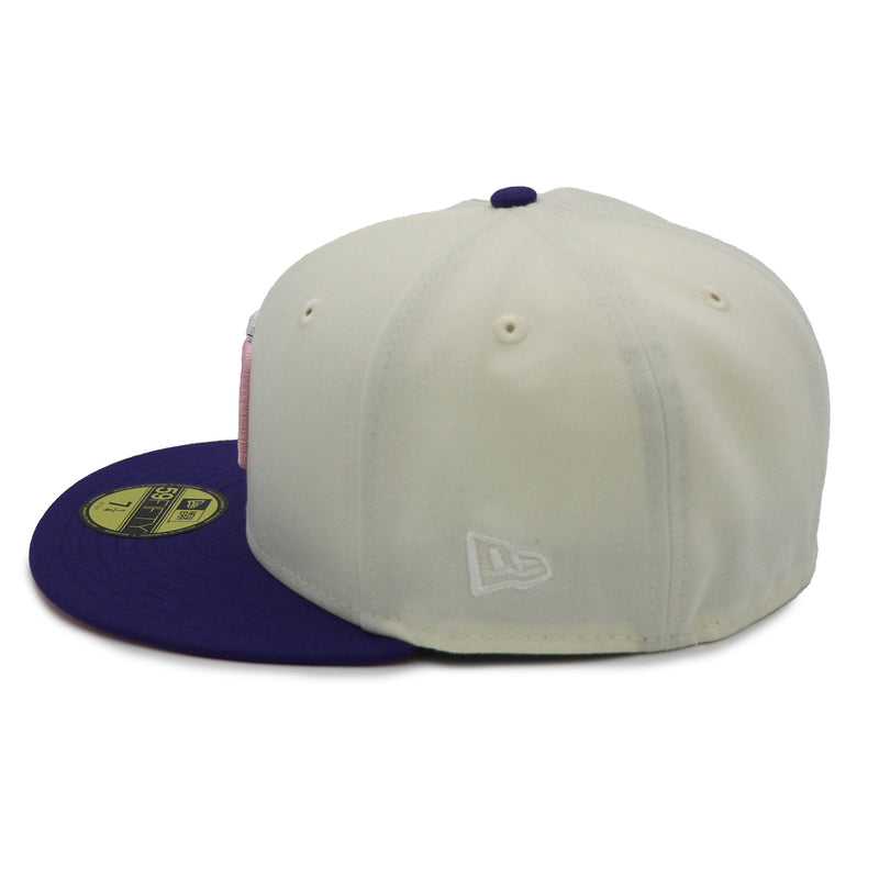 NewEra 59Fifty Padres Chrome/Purple