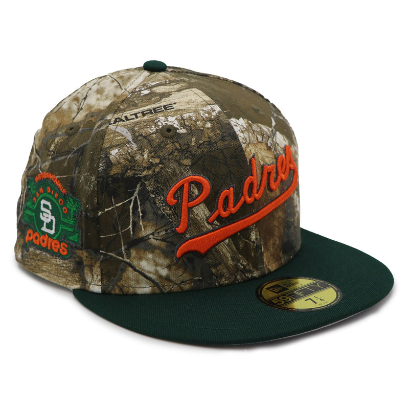 NewEra 59Fifty Padres 2-Tone Real Tree/Green Fitted Hat
