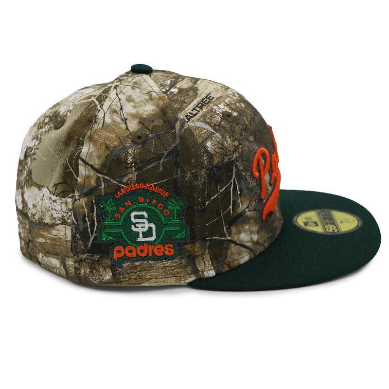 NewEra 59Fifty Padres 2-Tone Real Tree/Green Fitted Hat