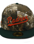 NewEra 59Fifty Padres 2-Tone Real Tree/Green Fitted Hat