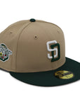 NewEra 59Fifty San Diego Padres 2-Tone Khaki/Green Fitted Hat