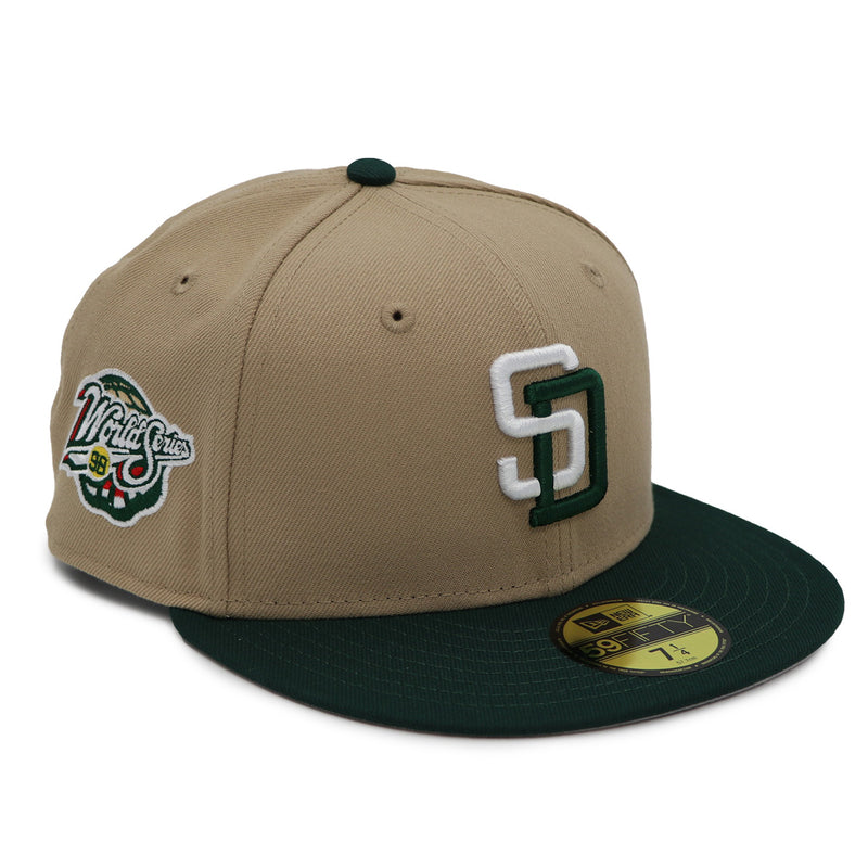 NewEra 59Fifty San Diego Padres 2-Tone Khaki/Green Fitted Hat