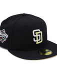 NewEra 59Fifty San Diego Padres Yellow/White Black Fitted Hat