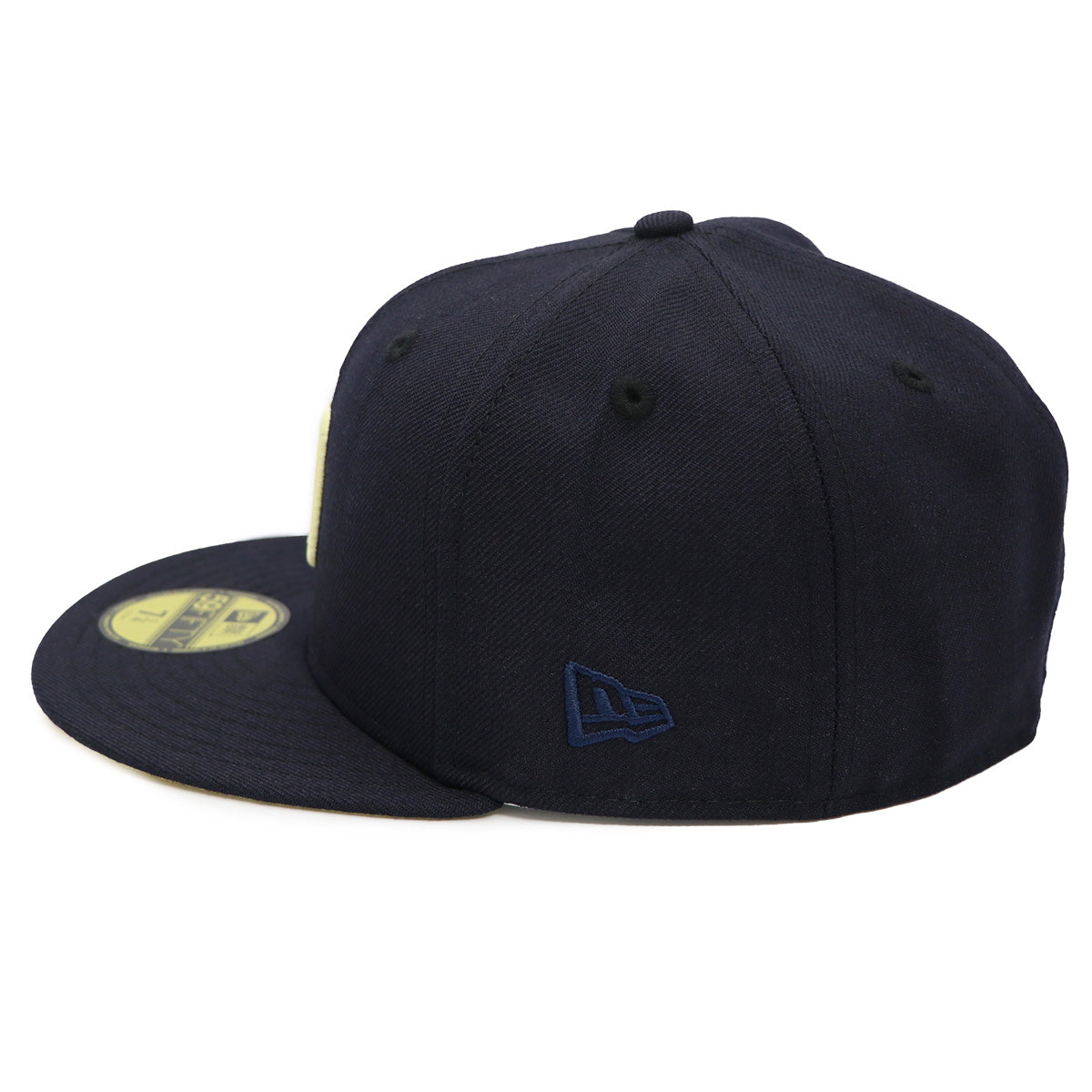 NewEra 59Fifty San Diego Padres Yellow/White Black Fitted Hat