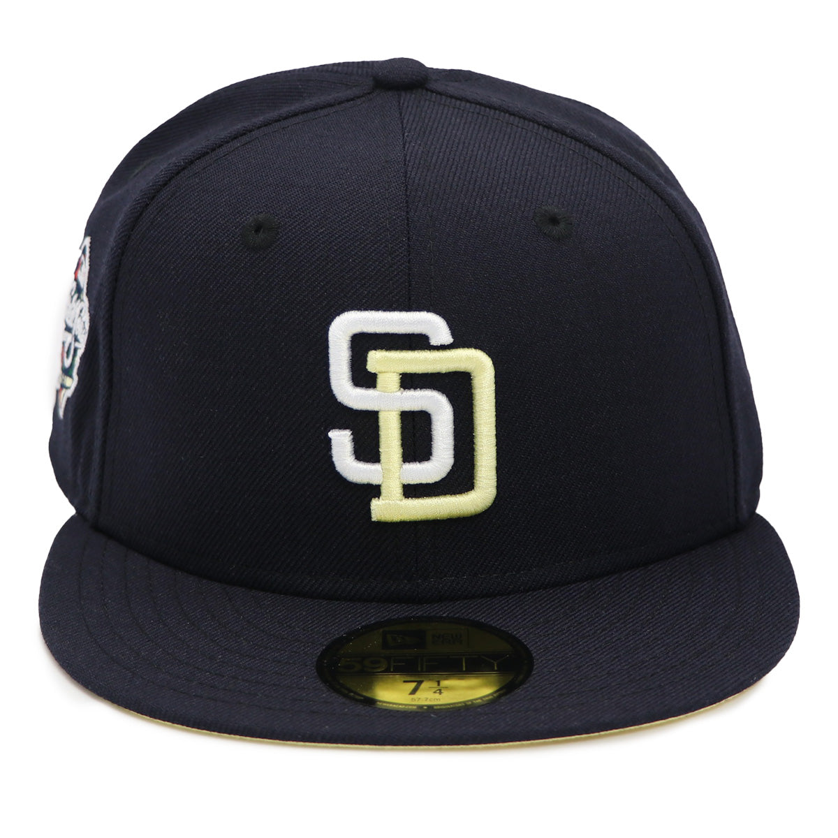 NewEra 59Fifty San Diego Padres Yellow/White Black Fitted Hat