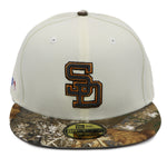 NewEra 59Fifty San Diego Padres Chrome/RealTree Fitted Hat