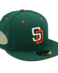 NewEra 59Fifty San Diego Padres Green 50th Ann. Fitted Hat