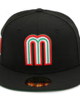 Mexico New Era 59Fifty WBC Red/Green Black Fitted Hat