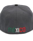 Mexico New Era 59Fifty 2-Tone Grey/Black Fitted Hat