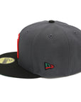 Mexico New Era 59Fifty 2-Tone Grey/Black Fitted Hat