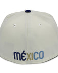 Mexico New Era 59Fifty 2-Tone Chrome/Blue Fitted Hat