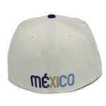 Mexico New Era 59Fifty 2-Tone Chrome/Blue Fitted Hat