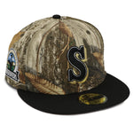 NewEra 59Fifty Seattle Mariners 2-Tone Real Tree/Black Fitted Hat