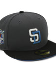 NewEra 59Fifty San Diego Padres 40th Ann. Blue 2-Tone Grey/Black Fitted Hat