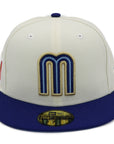 Mexico New Era 59Fifty 2-Tone Chrome/Blue Fitted Hat