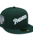 NewEra 59Fifty San Diego Padres Script Green ASG 16 Fitted Hat