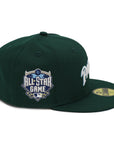 NewEra 59Fifty San Diego Padres Script Green ASG 16 Fitted Hat