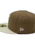 NewEra 59Fifty San Diego Padres 2-Tone Khaki/Chrome Fitted Hat