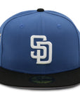 NewEra 59Fifty San Diego Padres 2-Tone Blue/Black 40th Ann Fitted Hat