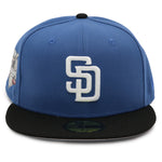 NewEra 59Fifty San Diego Padres 2-Tone Blue/Black 40th Ann Fitted Hat