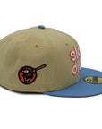 NewEra 59Fifty Slam Diego Padres 2-Tone Khaki/Ultra Blue Fitted Hat