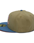 NewEra 59Fifty Slam Diego Padres 2-Tone Khaki/Ultra Blue Fitted Hat