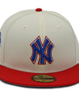 NewEra 59Fifty Yankees Chrome/Red