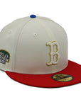 NewEra 59Fifty Boston Red Sox 2-Tone Chrome/Red Fitted Hat