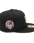 NewEra 59Fifty San Diego Padres Metallic Black Fitted Hat