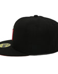 NewEra 59Fifty San Diego Padres Metallic Black Fitted Hat